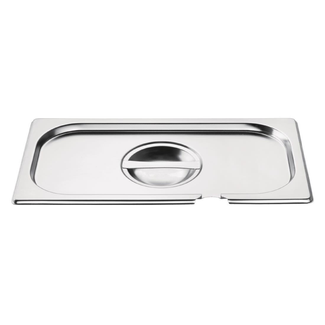 CB173 Vogue Stainless Steel 1/3 Gastronorm Notched Lid