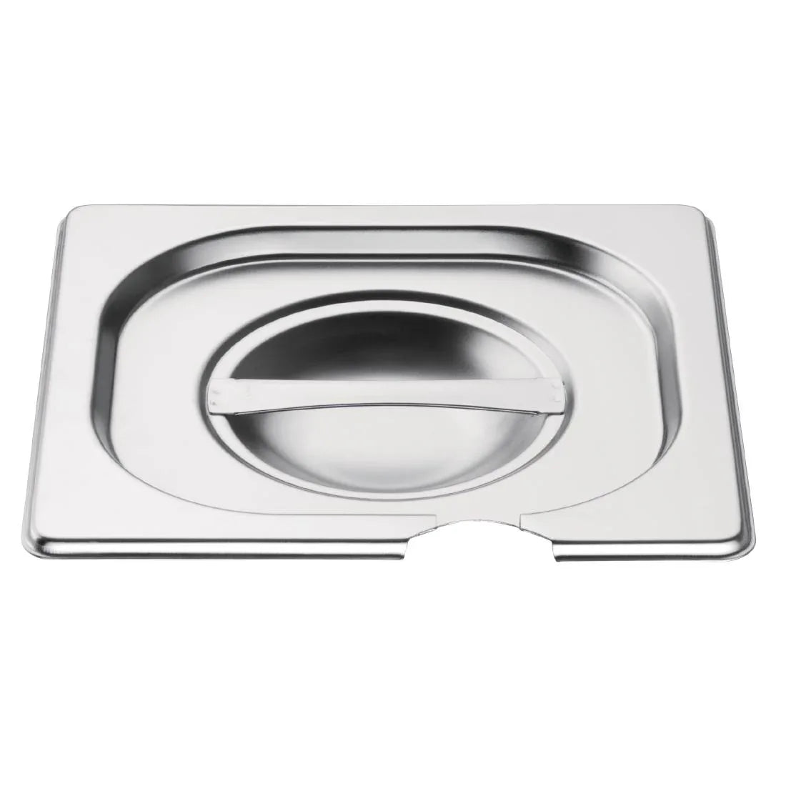 CB175 Vogue Stainless Steel 1/6 Gastronorm Notched Lid - JD Catering Equipment Solutions Ltd