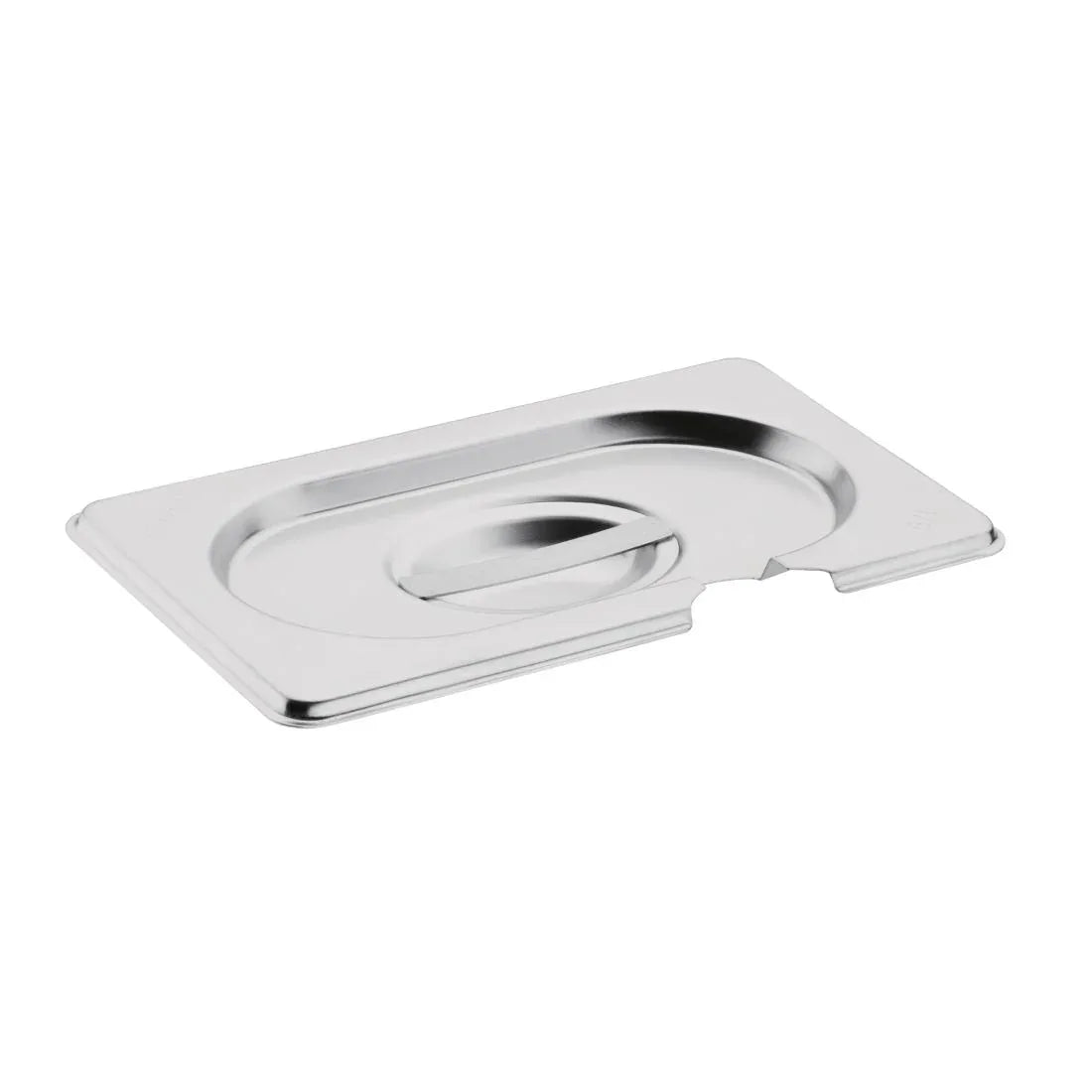 CB176 Vogue Stainless Steel 1/9 Gastronorm Notched Lid - JD Catering Equipment Solutions Ltd