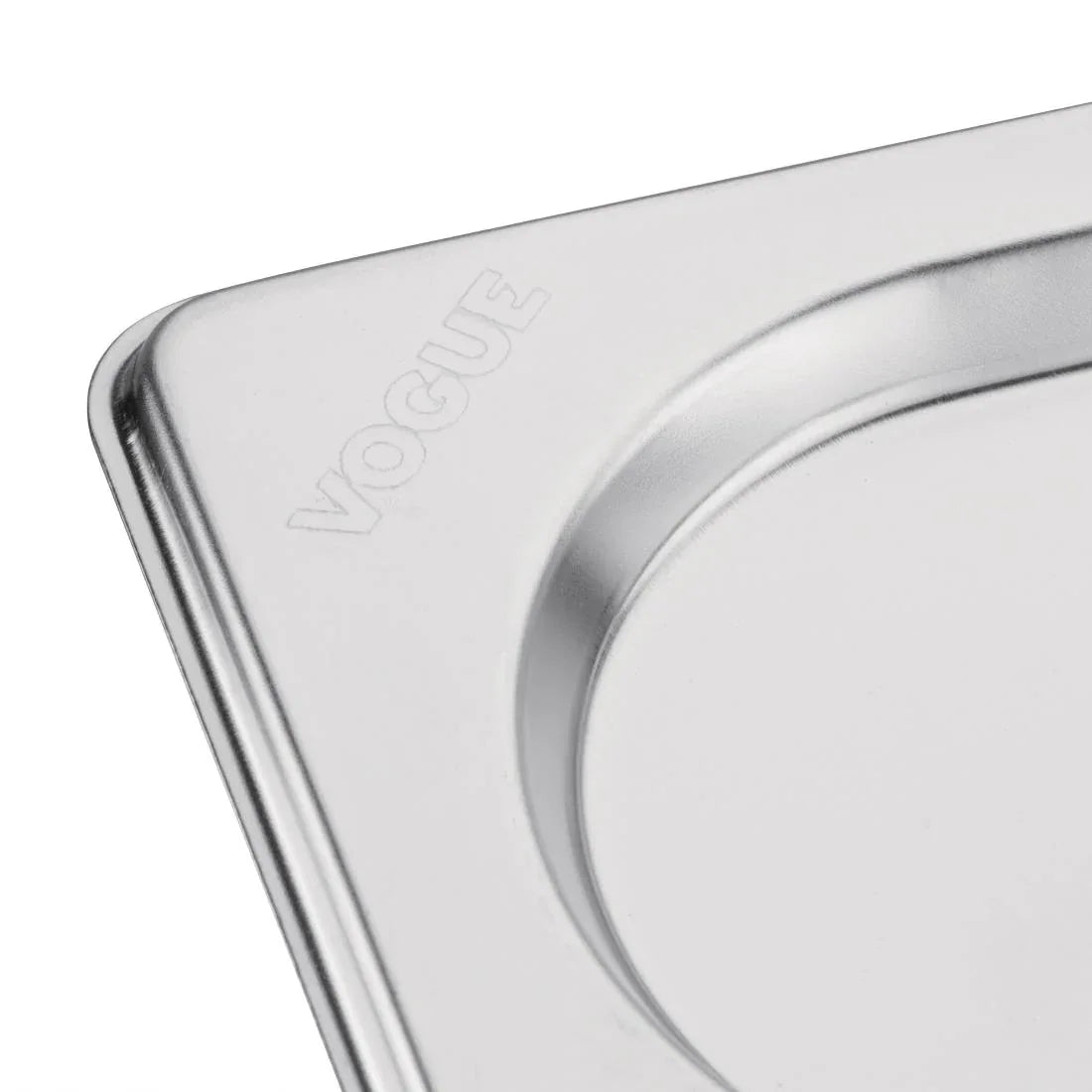 CB176 Vogue Stainless Steel 1/9 Gastronorm Notched Lid - JD Catering Equipment Solutions Ltd