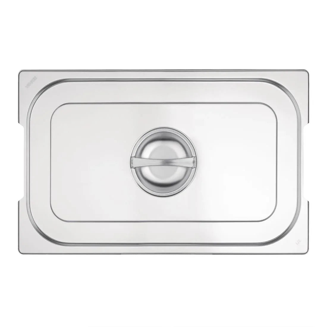 CB181 Vogue Stainless Steel 1/1 Gastronorm Handled Pan Lid - JD Catering Equipment Solutions Ltd
