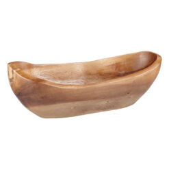 Pack Size 1 - DPS Tableware Rustic Bowl Acacia 10x25x8cm - CB2006
