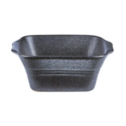 Pack Size 6 - Porcelite Square Bowl 14.3 x 12.5 x 5.6cm - CB4014