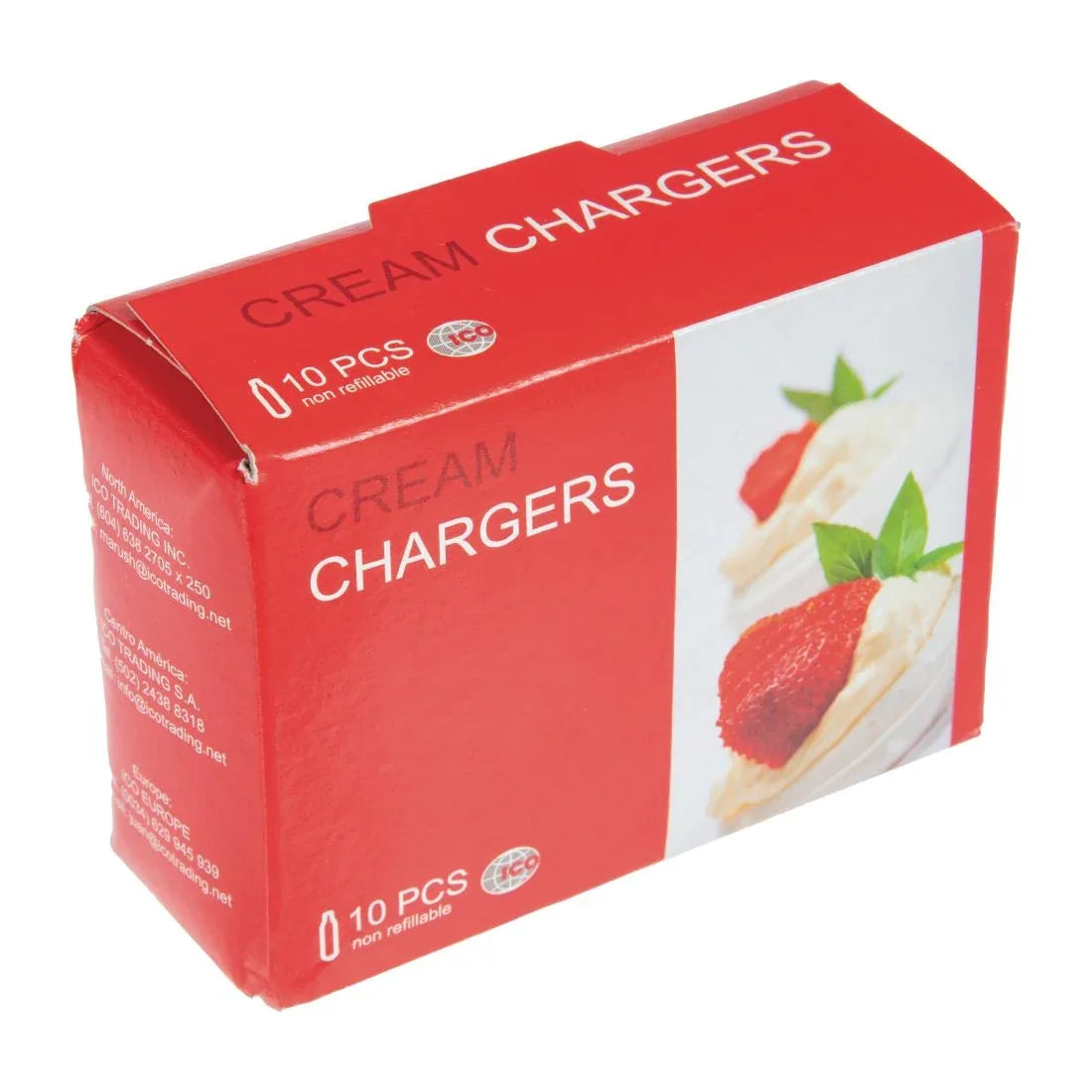 CB439 Vogue Cream Whipper Bulbs (Pack of 10) - JD Catering Equipment Solutions Ltd