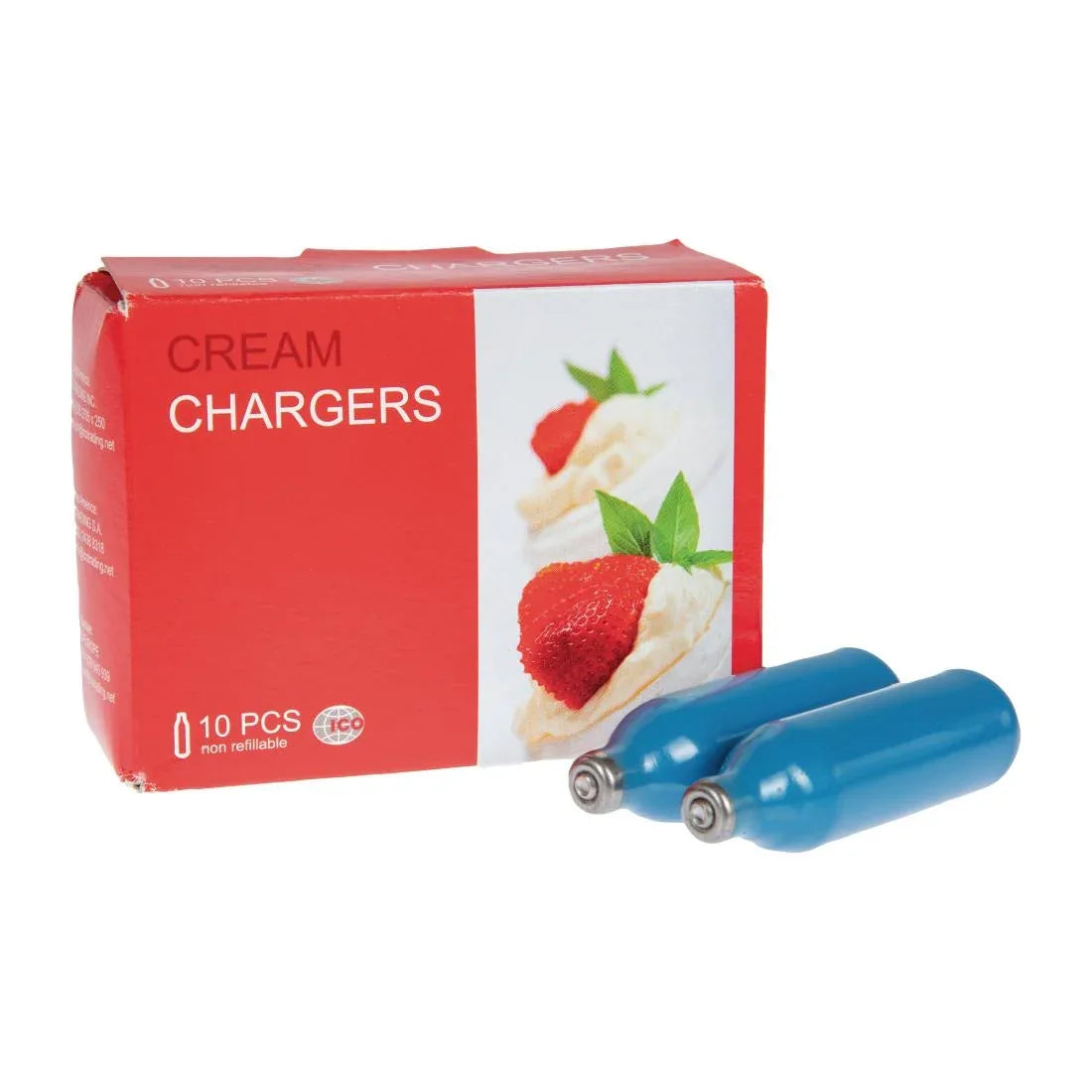 CB439 Vogue Cream Whipper Bulbs (Pack of 10) - JD Catering Equipment Solutions Ltd