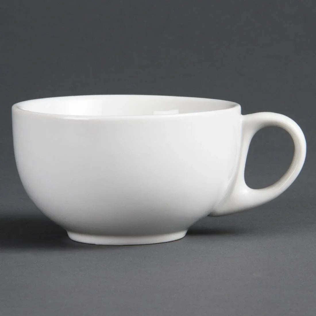 CB462 Olympia Whiteware Cappuccino Cups 10oz 284ml (Pack of 12) - JD Catering Equipment Solutions Ltd