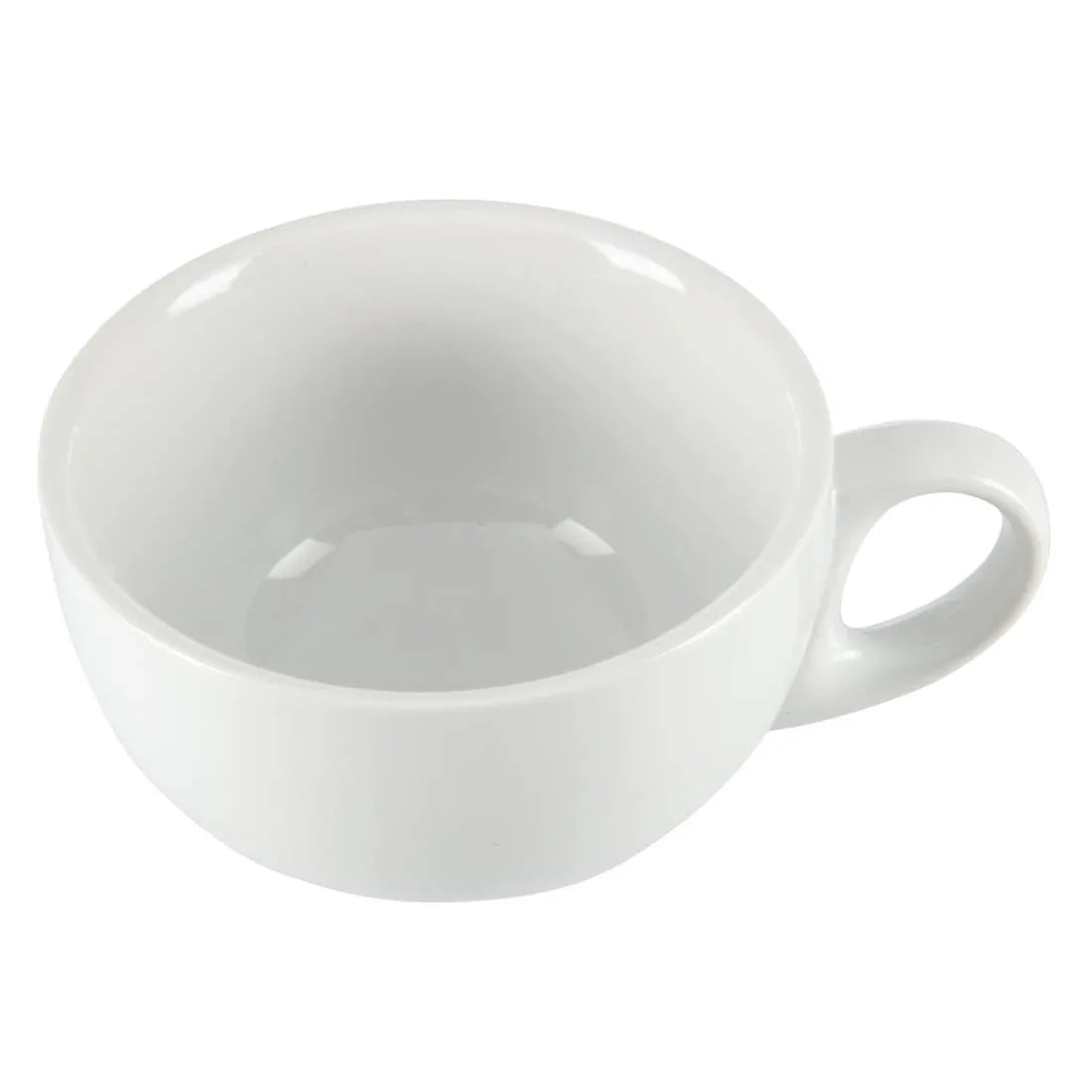 CB462 Olympia Whiteware Cappuccino Cups 10oz 284ml (Pack of 12) - JD Catering Equipment Solutions Ltd