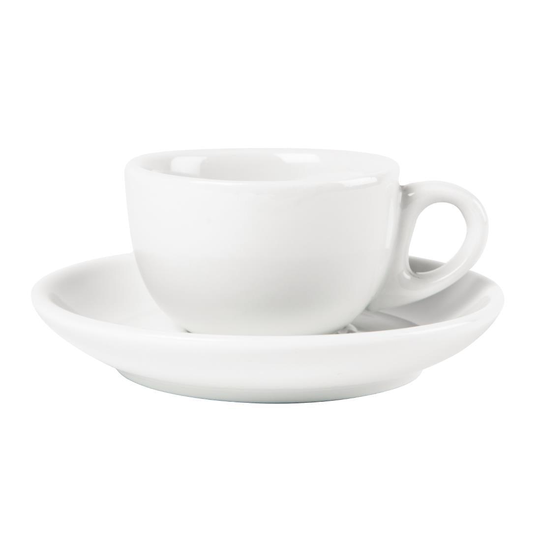 CB465 Olympia Whiteware Espresso Saucers (Pack of 12)