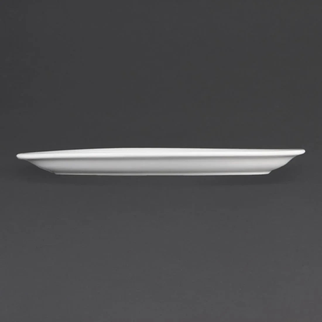 CB477 Olympia Whiteware Oval Platters 250mm (Pack of 6) - JD Catering Equipment Solutions Ltd