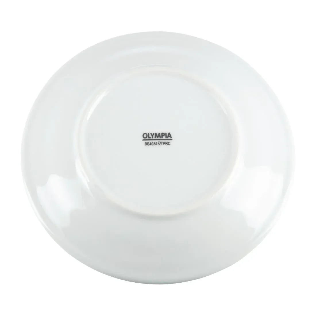 CB478 Olympia Whiteware Wide Rimmed Plates 165mm (Pack of 12) - JD Catering Equipment Solutions Ltd