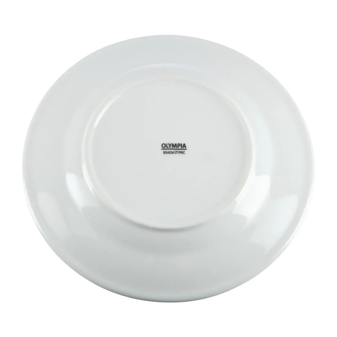CB479 Olympia Whiteware Wide Rimmed Plates 202mm (Pack of 12)