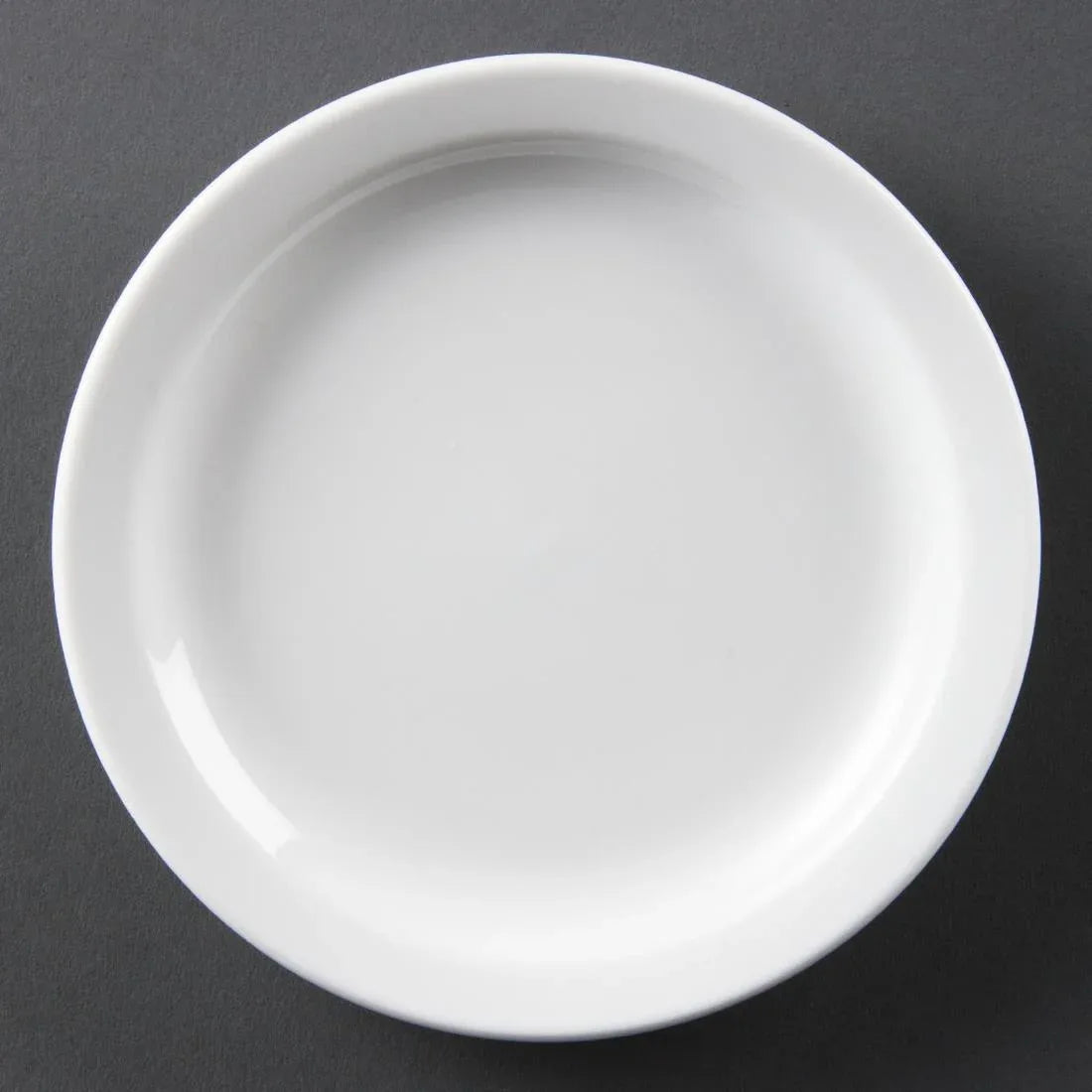 CB486 Olympia Whiteware Narrow Rimmed Plates 150mm (Pack of 12) - JD Catering Equipment Solutions Ltd