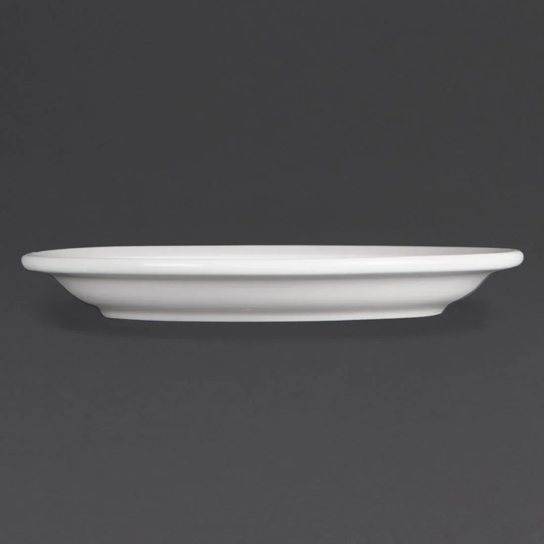 CB486 Olympia Whiteware Narrow Rimmed Plates 150mm (Pack of 12) - JD Catering Equipment Solutions Ltd