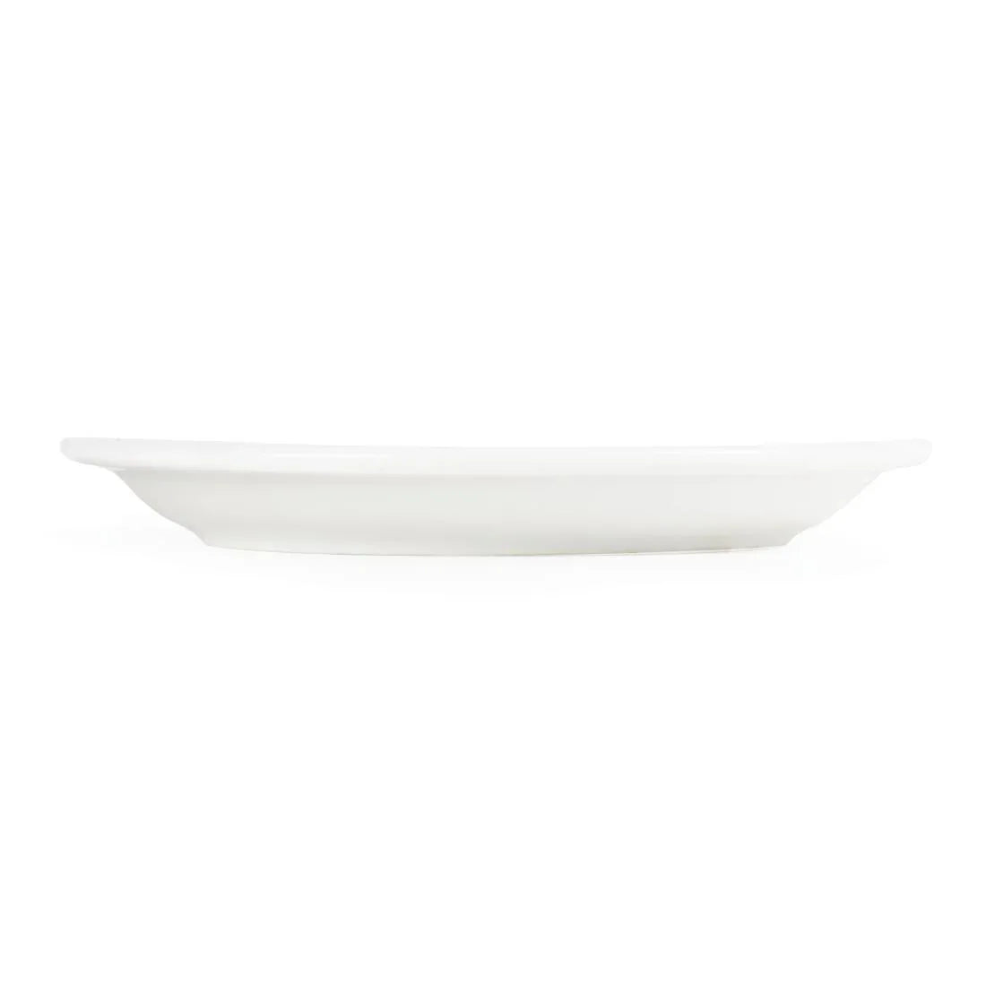 CB486 Olympia Whiteware Narrow Rimmed Plates 150mm (Pack of 12) - JD Catering Equipment Solutions Ltd