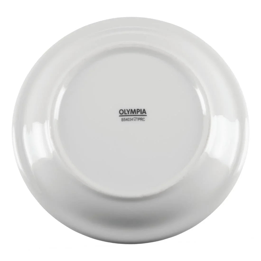 CB486 Olympia Whiteware Narrow Rimmed Plates 150mm (Pack of 12) - JD Catering Equipment Solutions Ltd