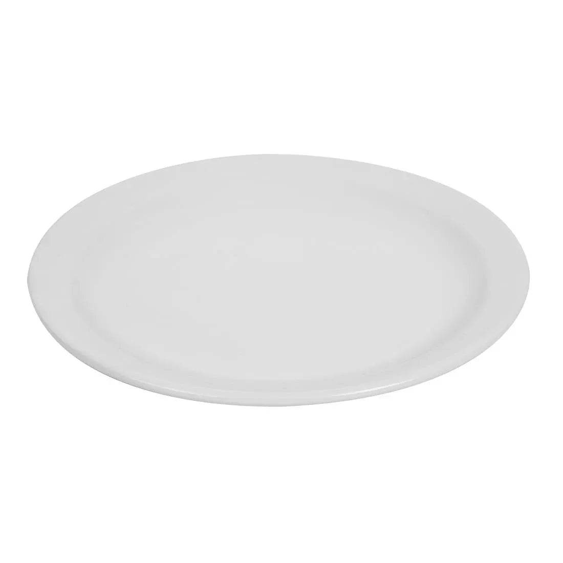 CB488 Olympia Whiteware Narrow Rimmed Plates 202mm (Pack of 12) - JD Catering Equipment Solutions Ltd