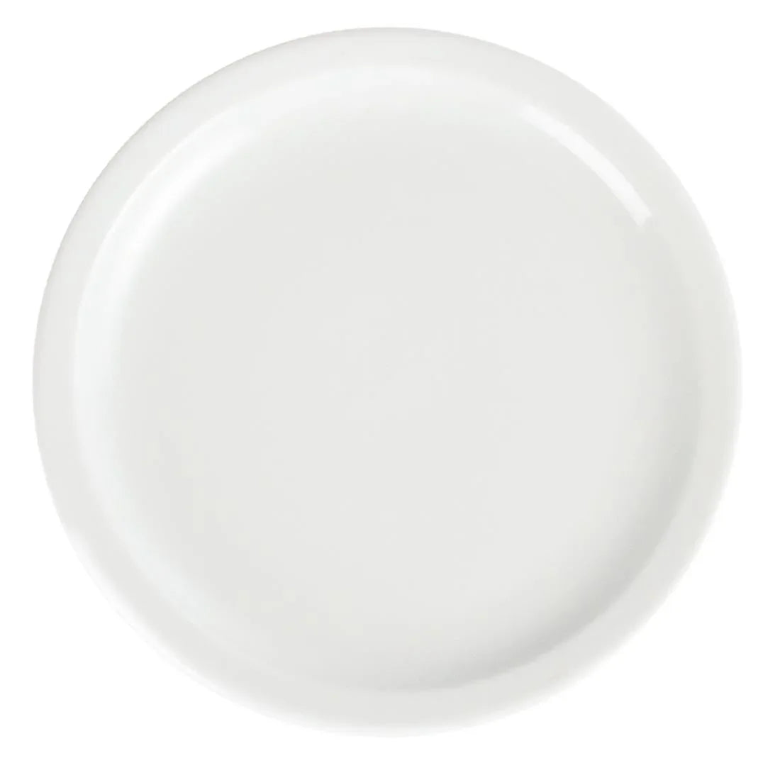 CB489 Olympia Whiteware Narrow Rimmed Plates 230mm (Pack of 12) - JD Catering Equipment Solutions Ltd