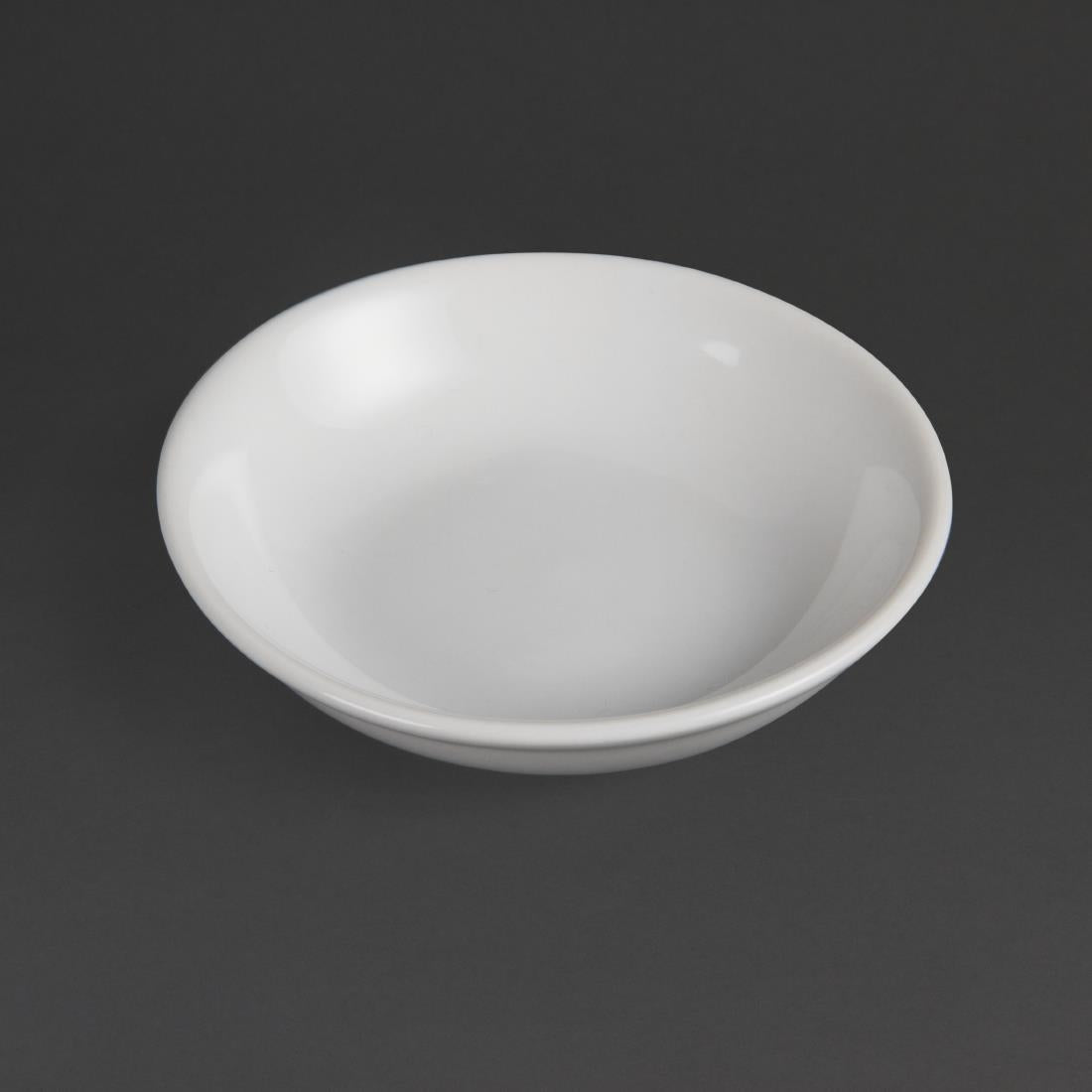 CB494 Olympia Whiteware Soy Dishes 100mm (Pack of 12)
