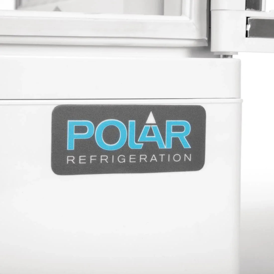 CX576 Polar C-Series Energy Efficient Curved Door Display Fridge White 86Ltr