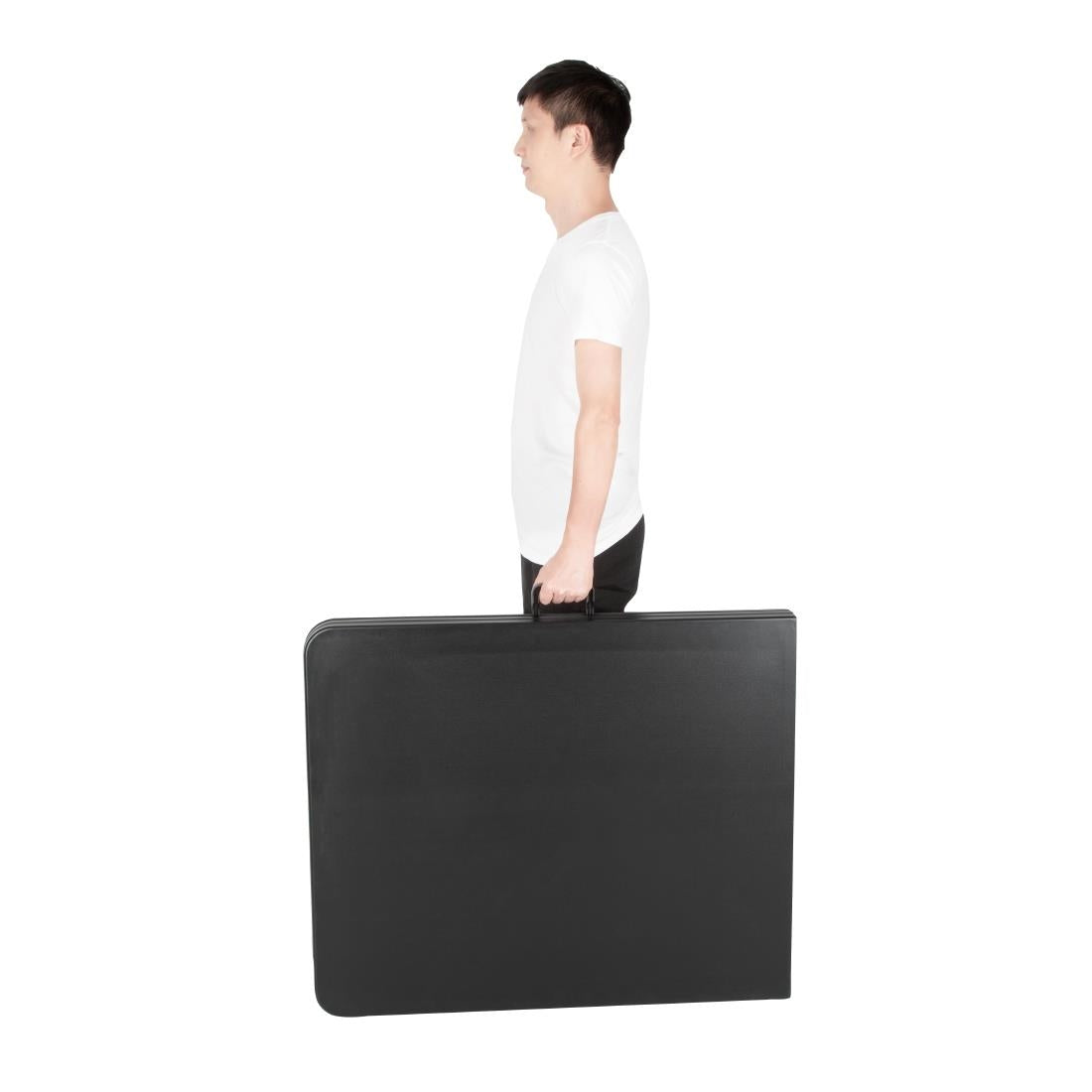 HZ169 Bolero Centre Folding Table - - Black 1.8m 6ft