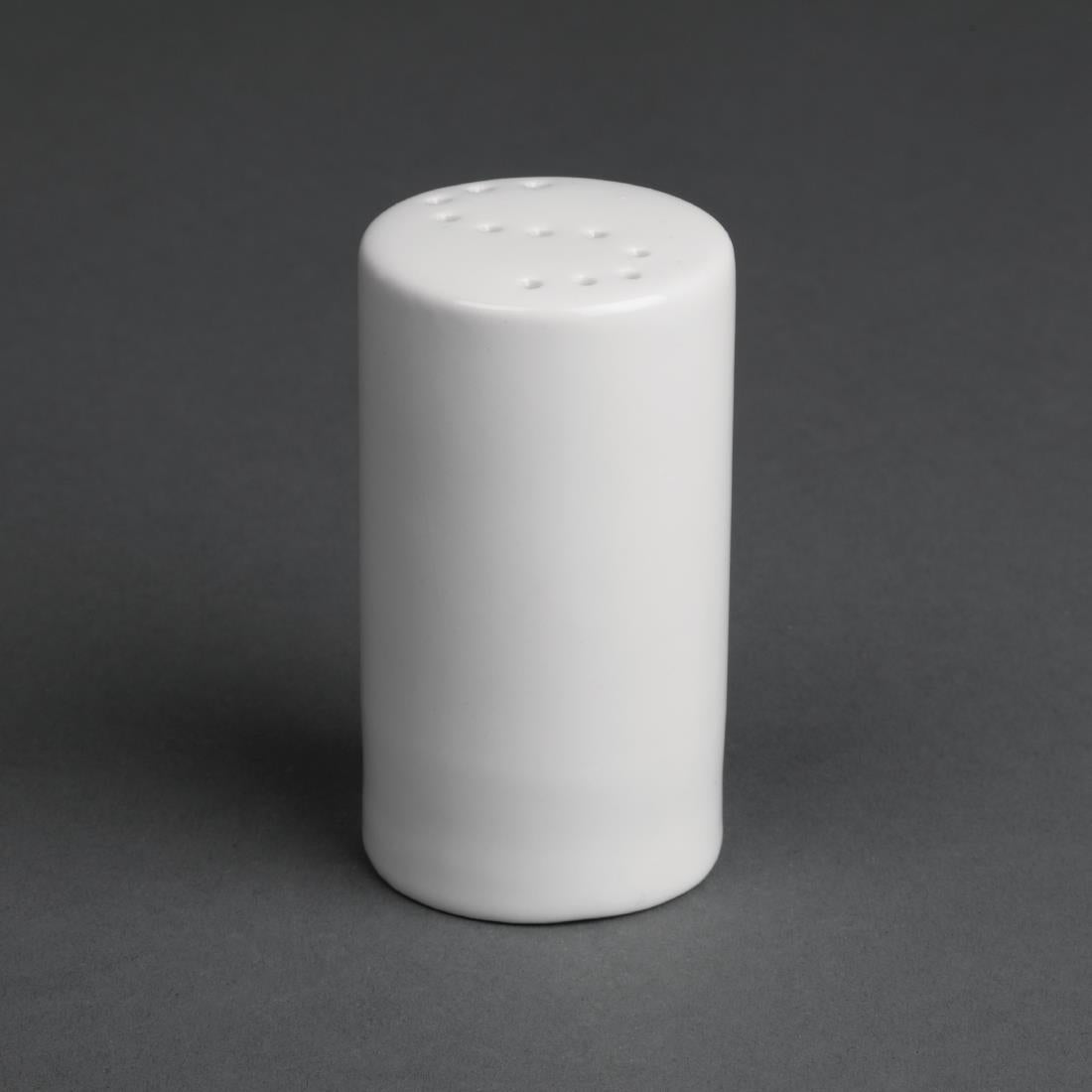 CB702 Olympia Whiteware Salt Shakers 80mm (Pack of 12)