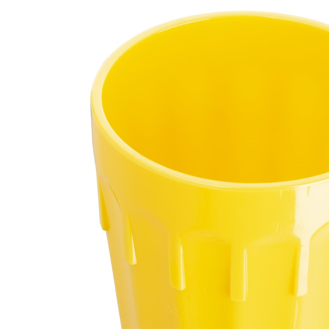 CB775 Olympia Kristallon Polycarbonate Tumblers Yellow 260ml (Pack of 12)