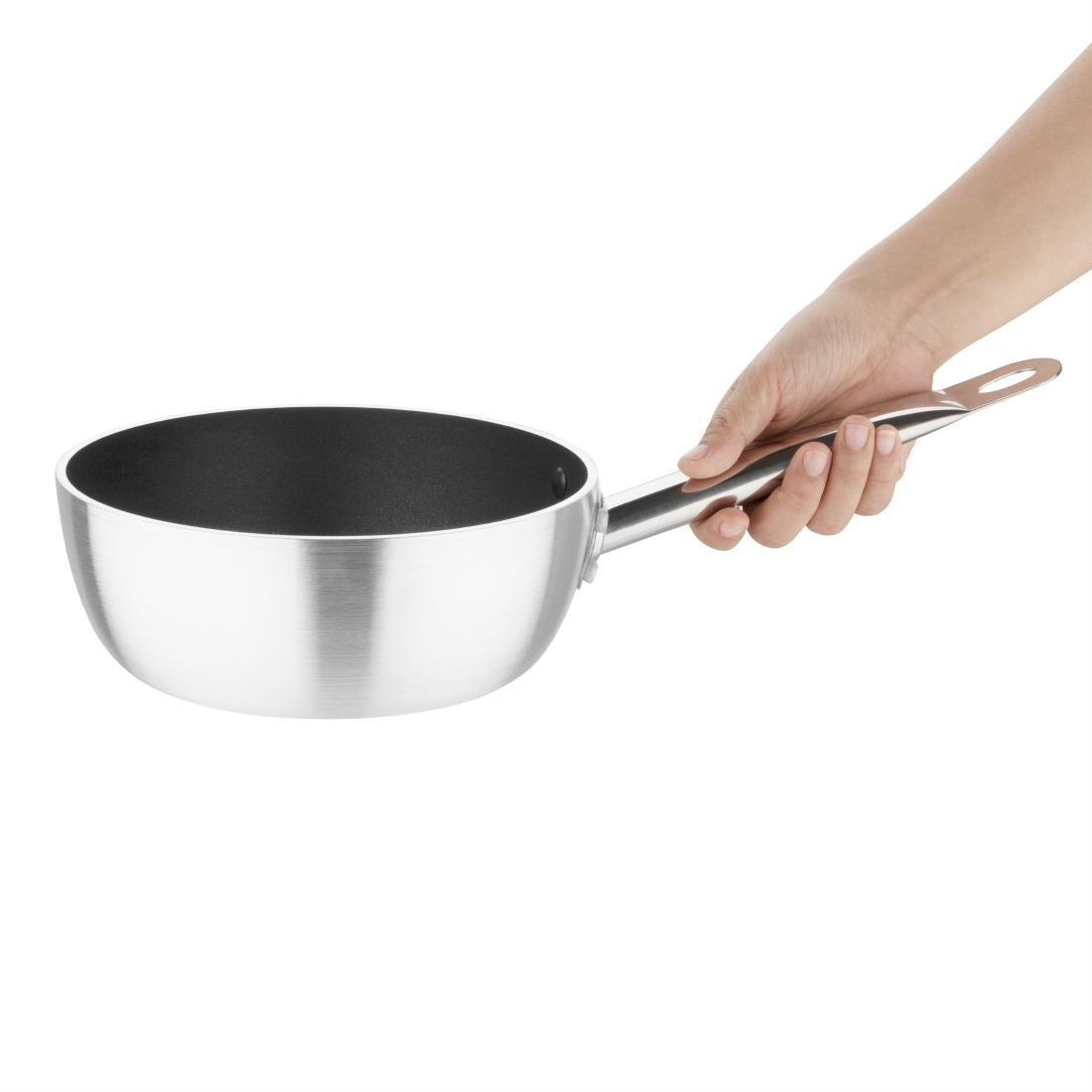 CB903 Vogue Non Stick Induction Flared Saute Pan 200mm