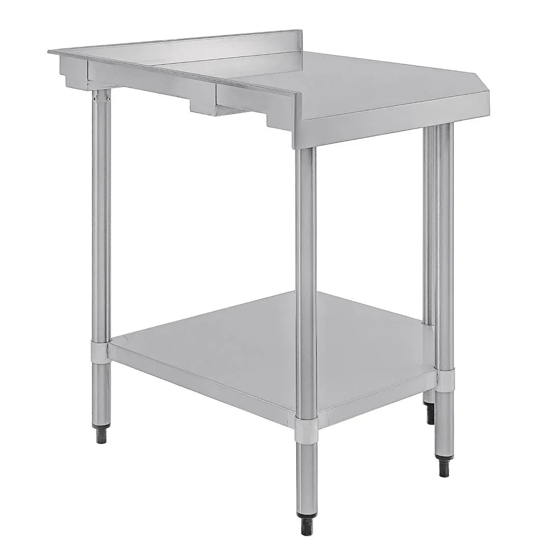 CB907 Vogue Stainless Steel Corner Table 600mm - JD Catering Equipment Solutions Ltd