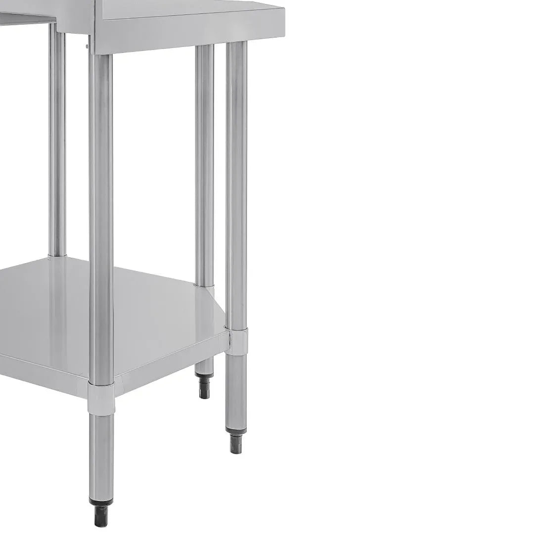 CB907 Vogue Stainless Steel Corner Table 600mm - JD Catering Equipment Solutions Ltd