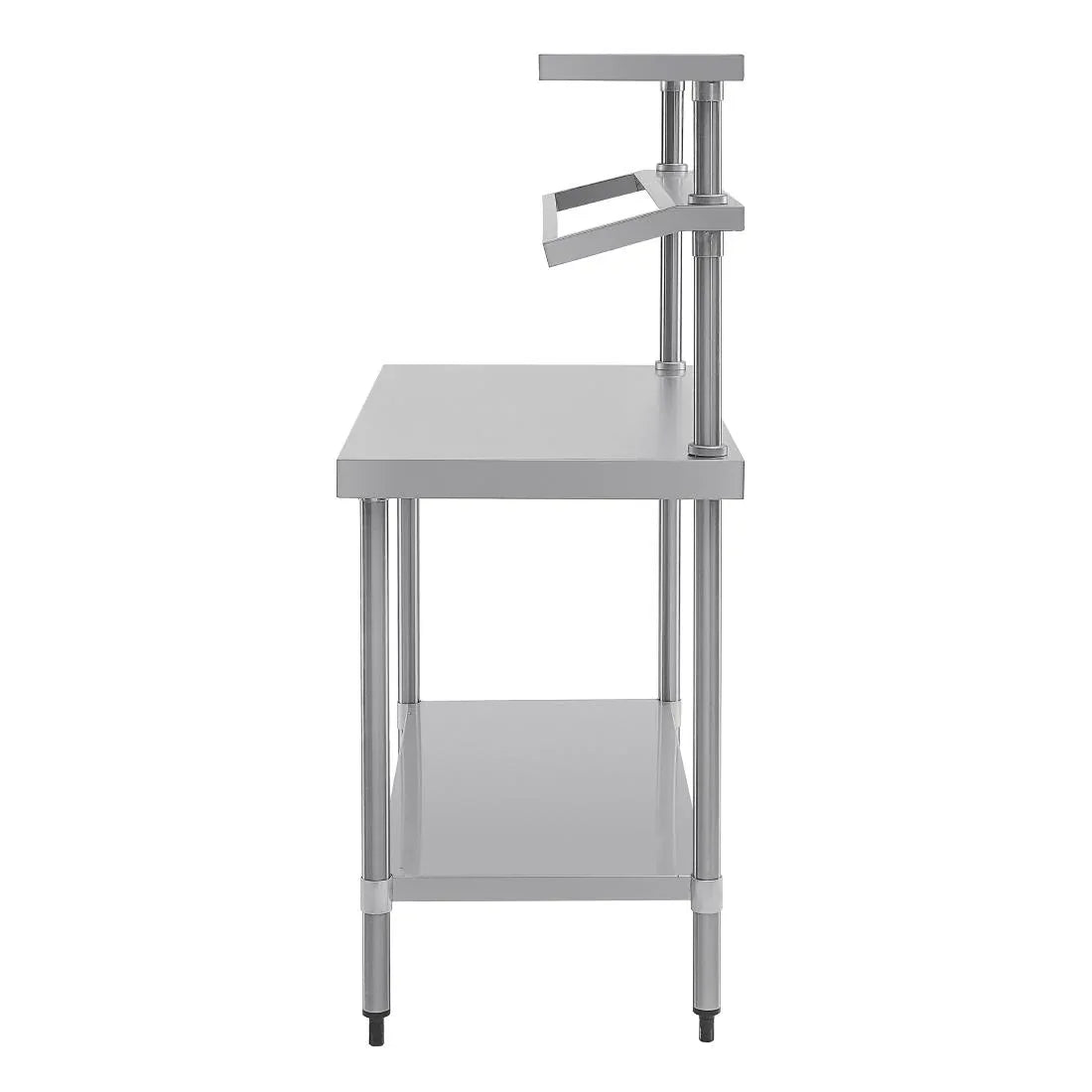 CB908 Vogue Stainless Steel Prep Station with Gantry - JD Catering Equipment Solutions Ltd