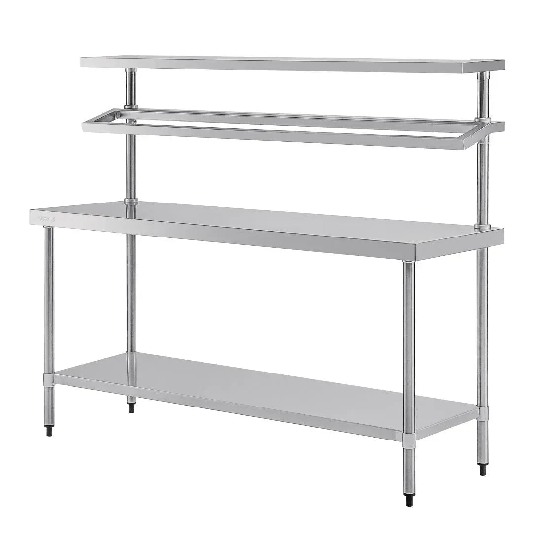 CB909 Vogue Stainless Steel Prep Station with Gantry Large - JD Catering Equipment Solutions Ltd