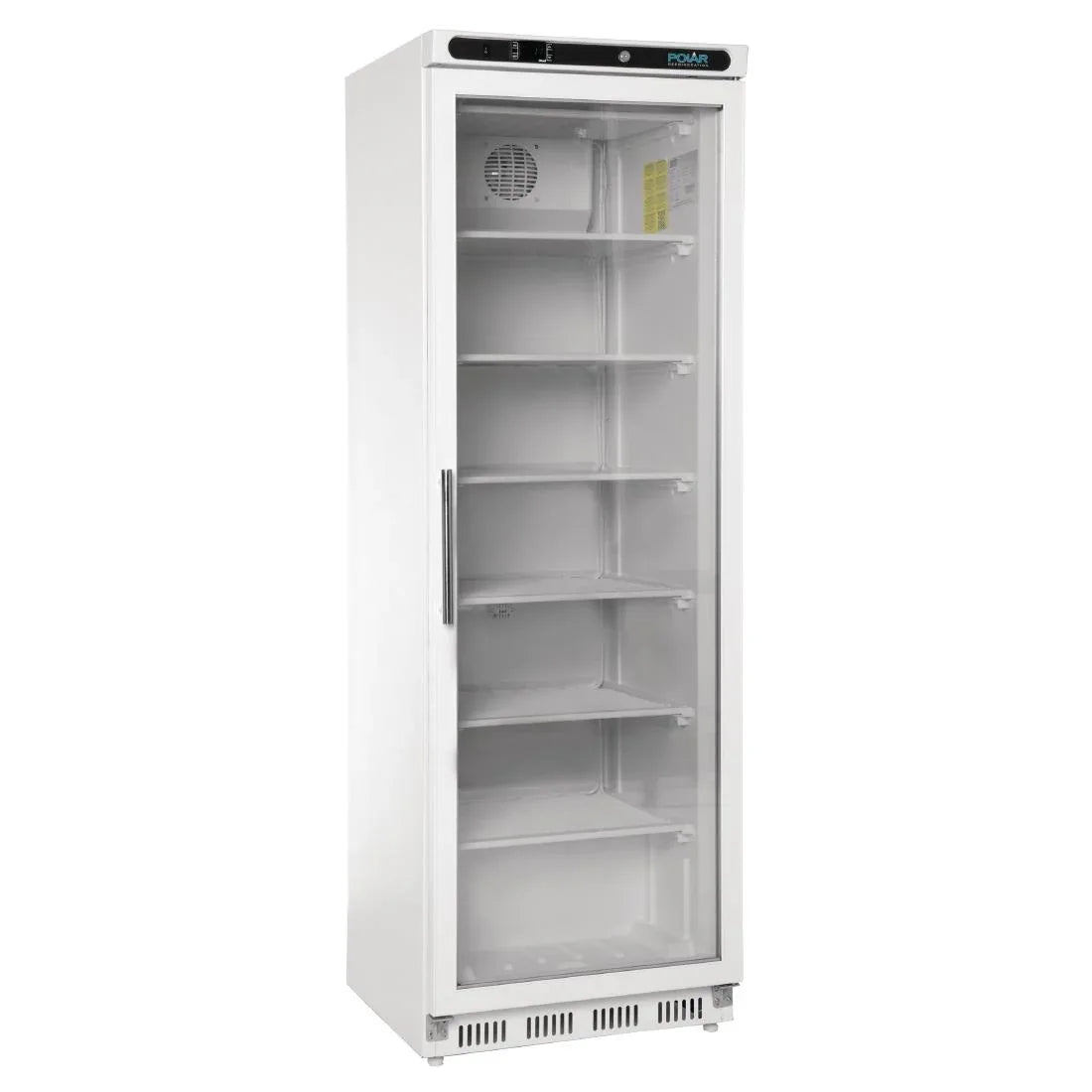 CB921 Polar C-Series Glass Door Display Freezer 365Ltr White - JD Catering Equipment Solutions Ltd
