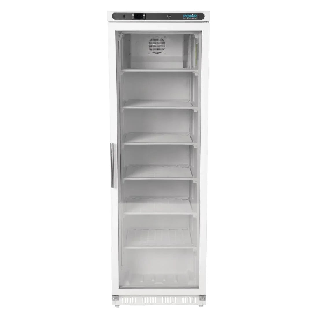CB921 Polar C-Series Glass Door Display Freezer 365Ltr White - JD Catering Equipment Solutions Ltd