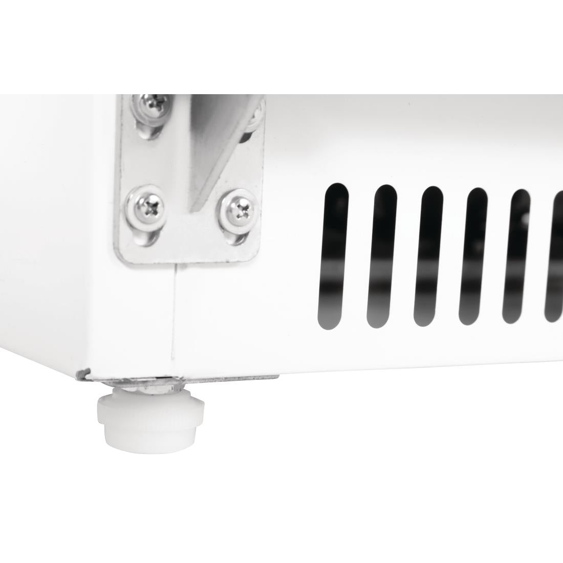 CD615 Polar C-Series Upright Freezer White 600Ltr