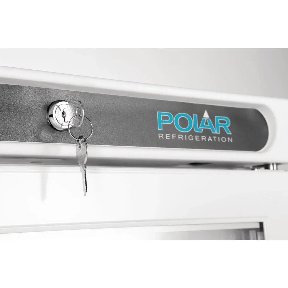 CB921 Polar C-Series Glass Door Display Freezer 365Ltr White - JD Catering Equipment Solutions Ltd