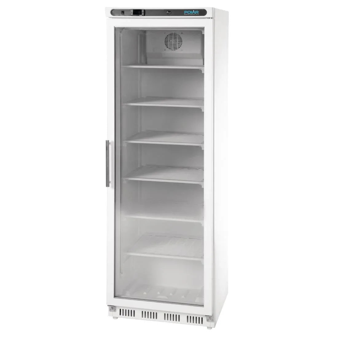 CB921 Polar C-Series Glass Door Display Freezer 365Ltr White - JD Catering Equipment Solutions Ltd