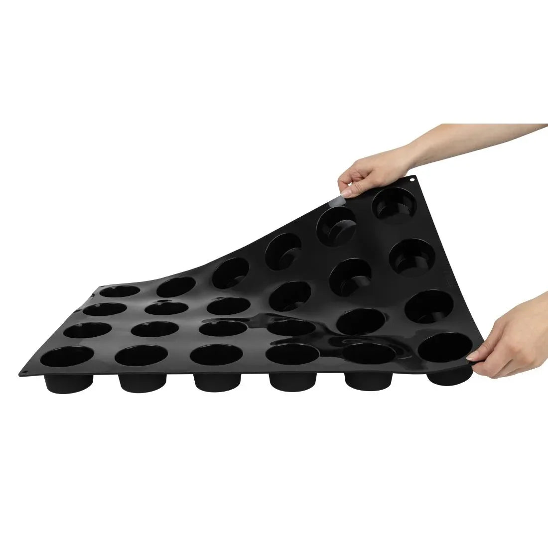 CC069 Pavoflex Silicone Non-Stick Pastry Mould 24 Cup - JD Catering Equipment Solutions Ltd