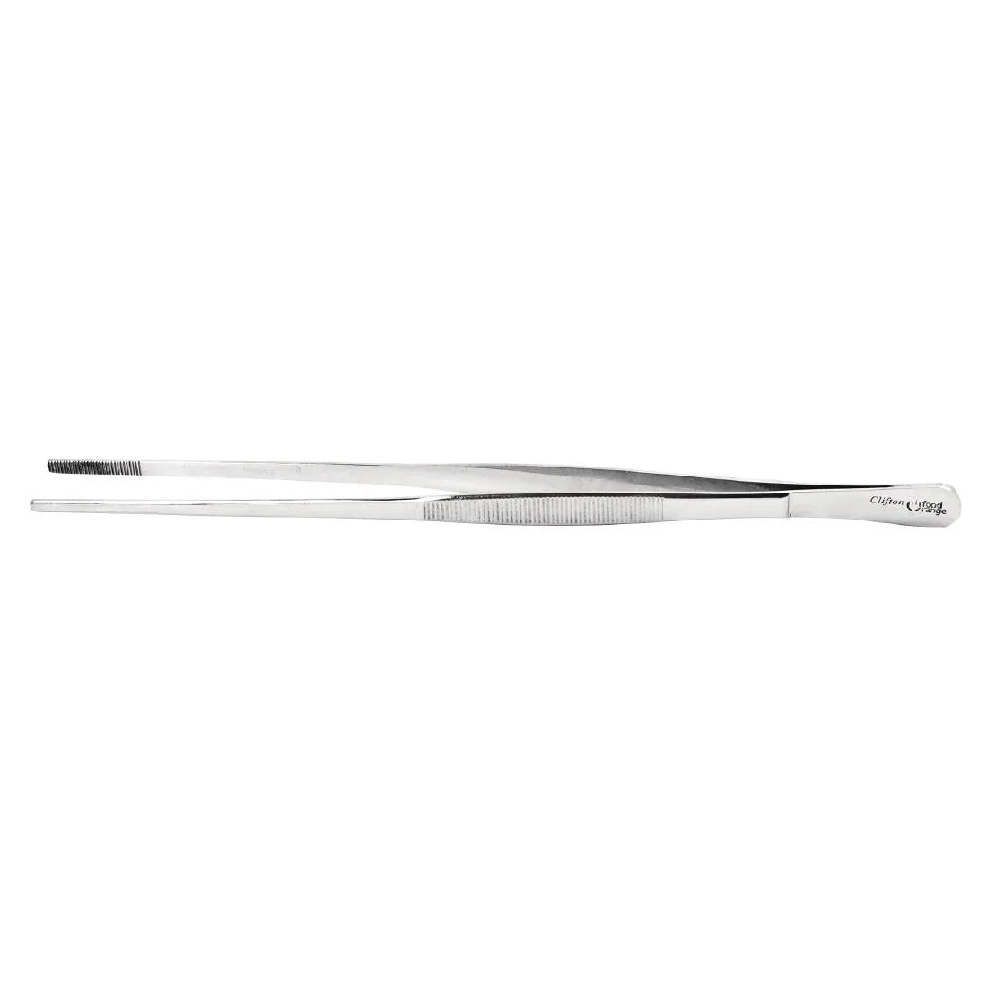 CC164 Stainless Steel Round Tip Tweezer Tongs 300mm - JD Catering Equipment Solutions Ltd