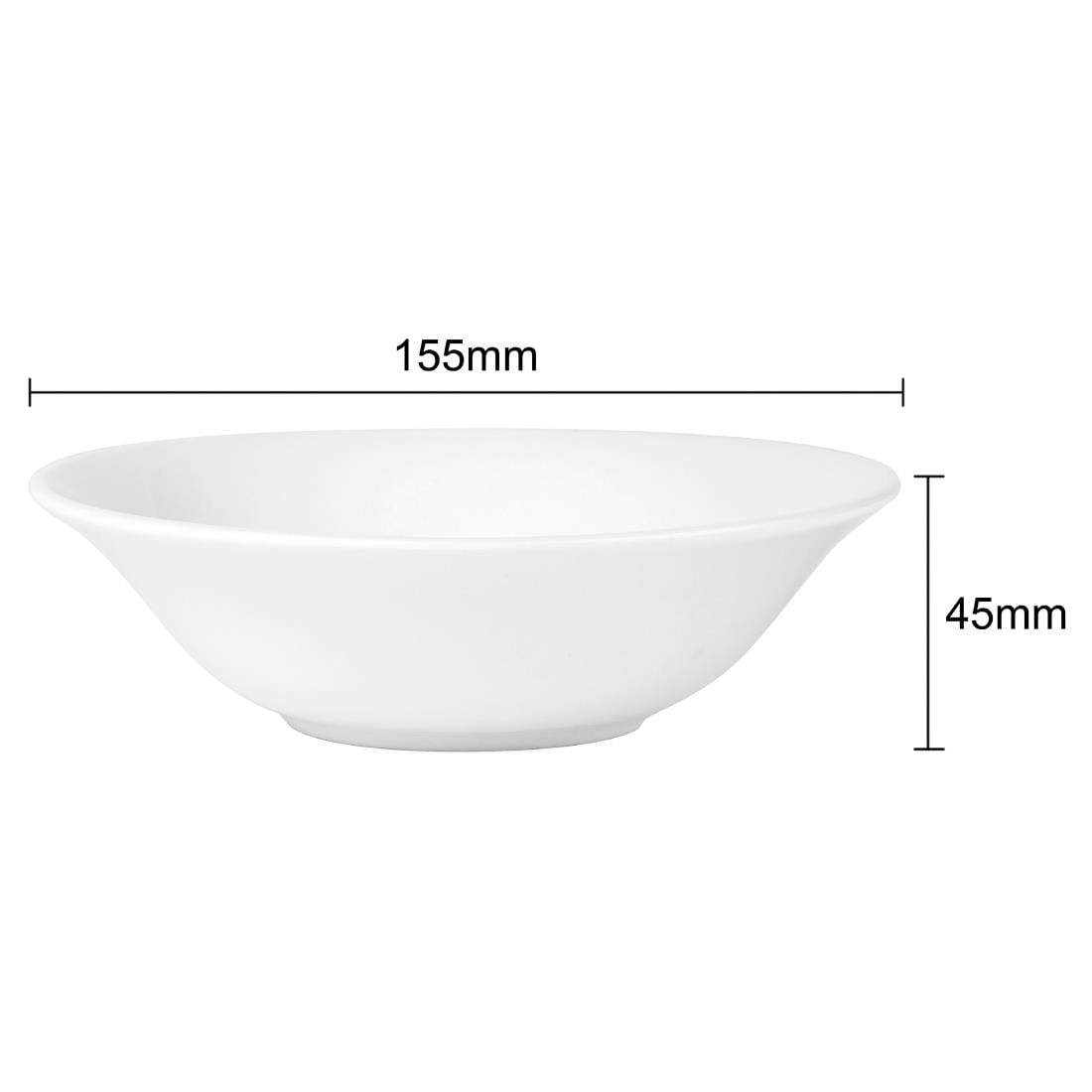 Olympia Athena Oatmeal Bowls 153mm (4 Pack)