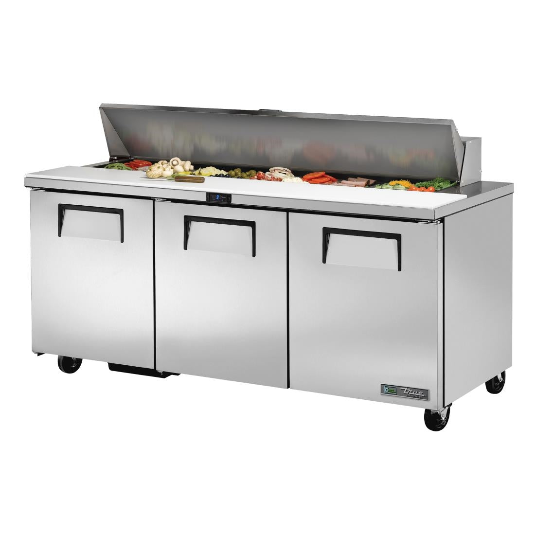 CC236 True Salad Prep Counter 3 Door 538Ltr TSSU-72-18