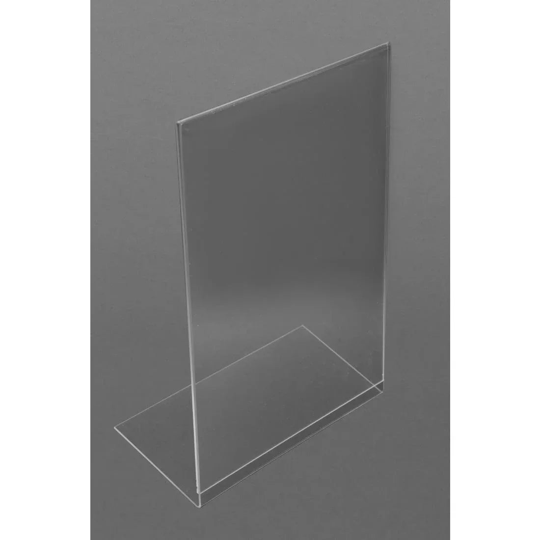 CC445 Slanted Acrylic Menu Holder - JD Catering Equipment Solutions Ltd