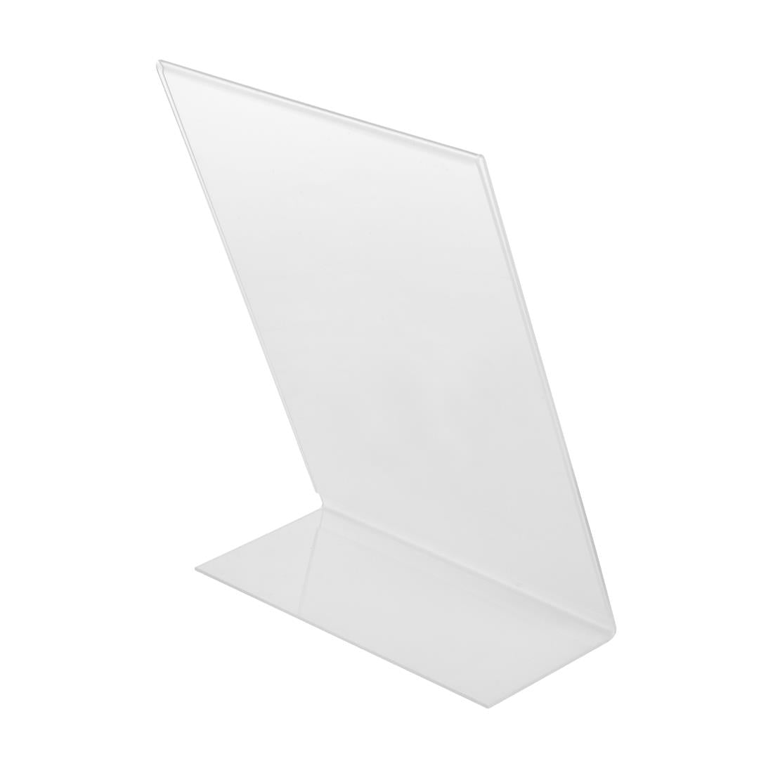 CC445 Slanted Acrylic Menu Holder