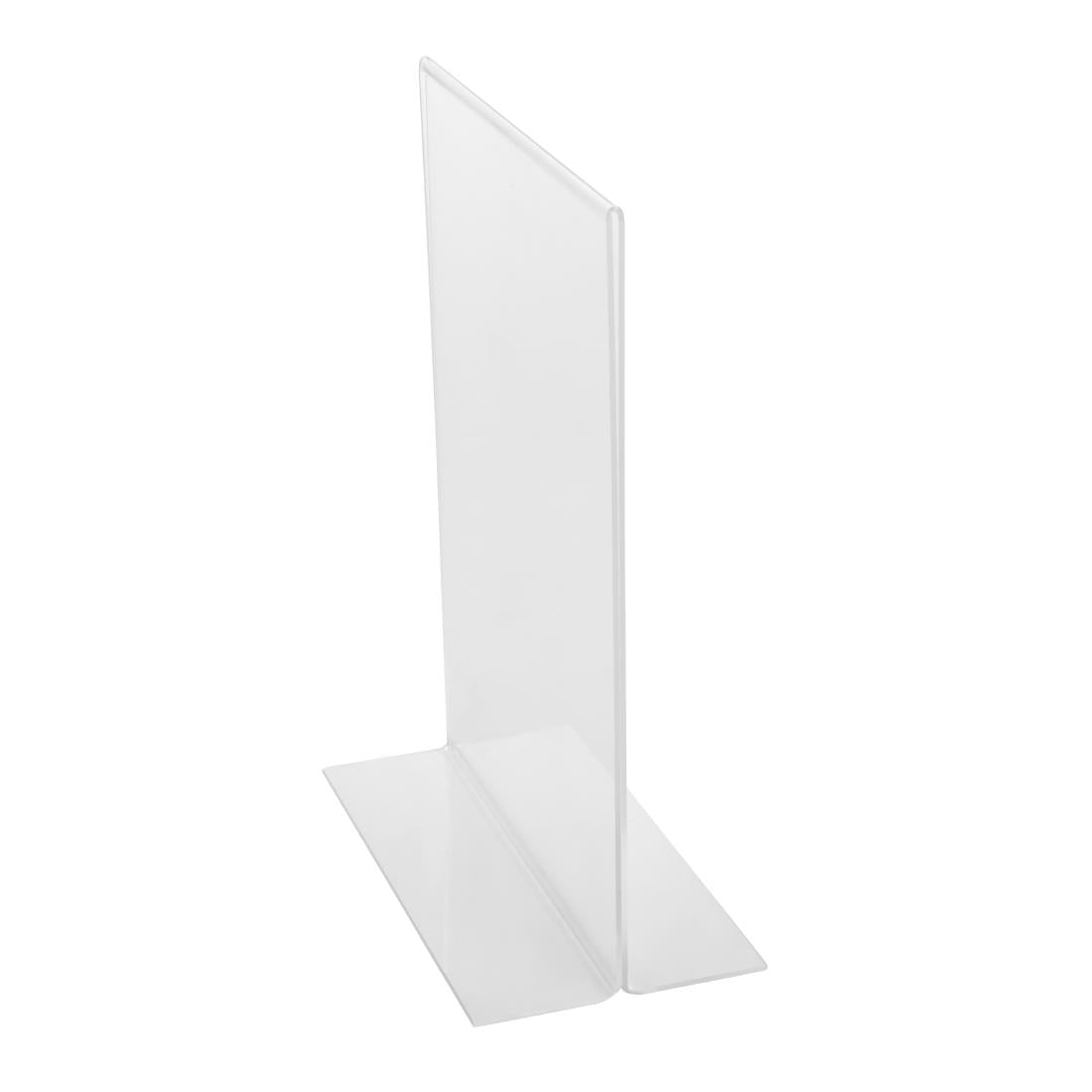 CC446 Upright Acrylic Menu Holder A5