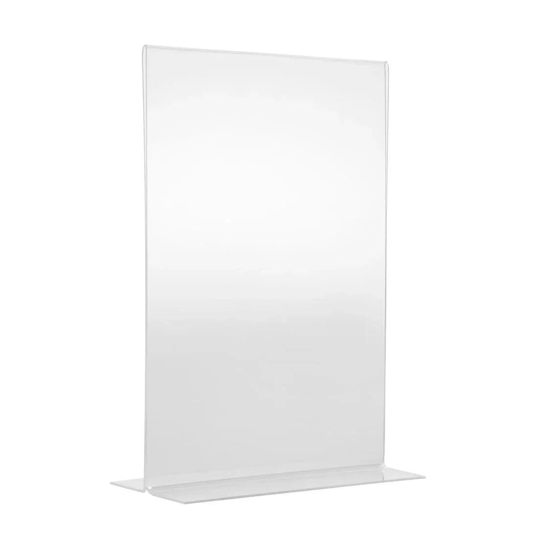 CC447 Upright Acrylic Menu Holder A4 - JD Catering Equipment Solutions Ltd