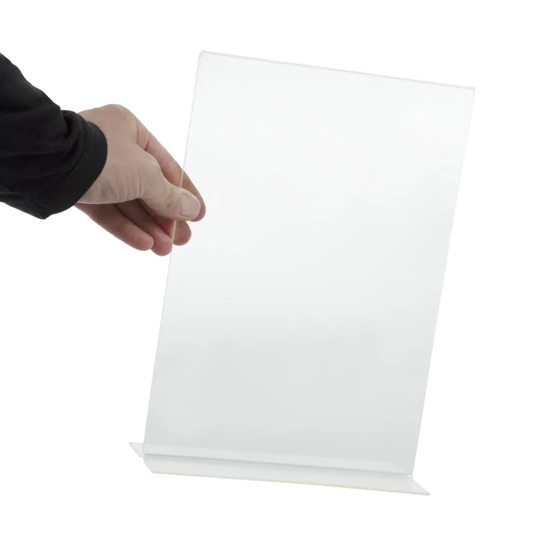 CC447 Upright Acrylic Menu Holder A4 - JD Catering Equipment Solutions Ltd
