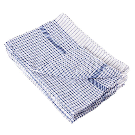 CC596 Vogue Wonderdry Blue Tea Towels (Pack of 10)