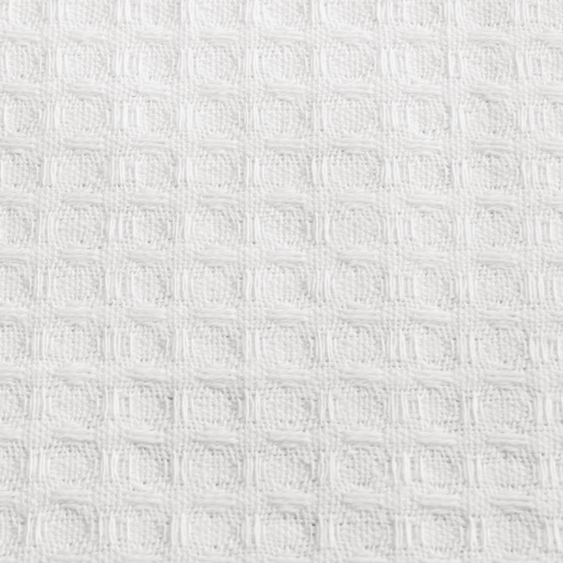 Vogue Cloths White Honeycomb Weave (Pack of 10)