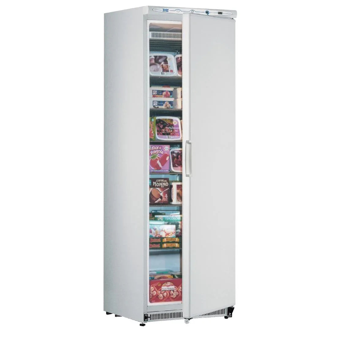 CC648 Mondial Elite 1 Door 360Ltr Cabinet Freezer White KICN40LT - JD Catering Equipment Solutions Ltd