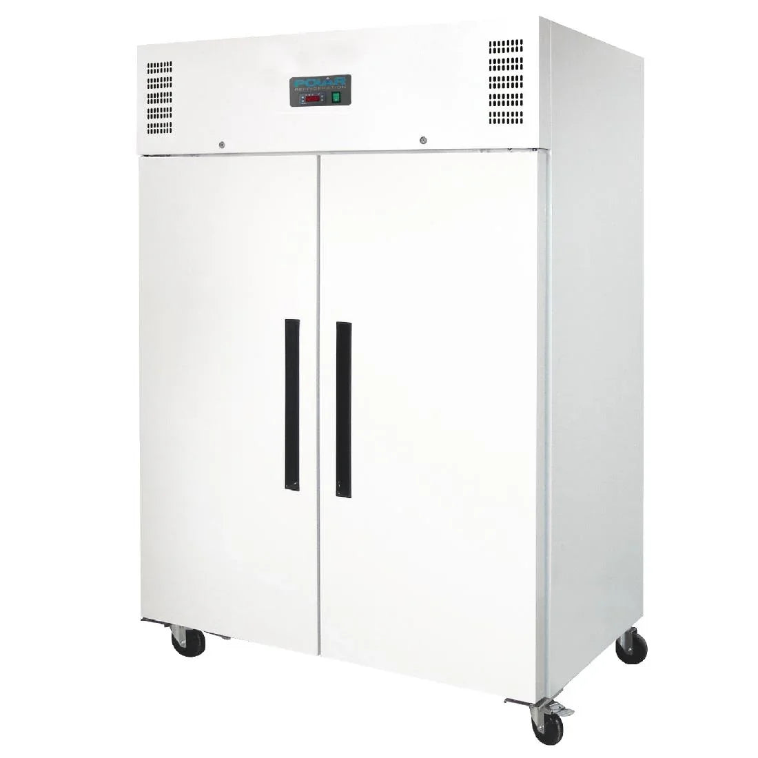 CC663 Polar G-Series Upright Double Door Fridge 1200Ltr White - JD Catering Equipment Solutions Ltd