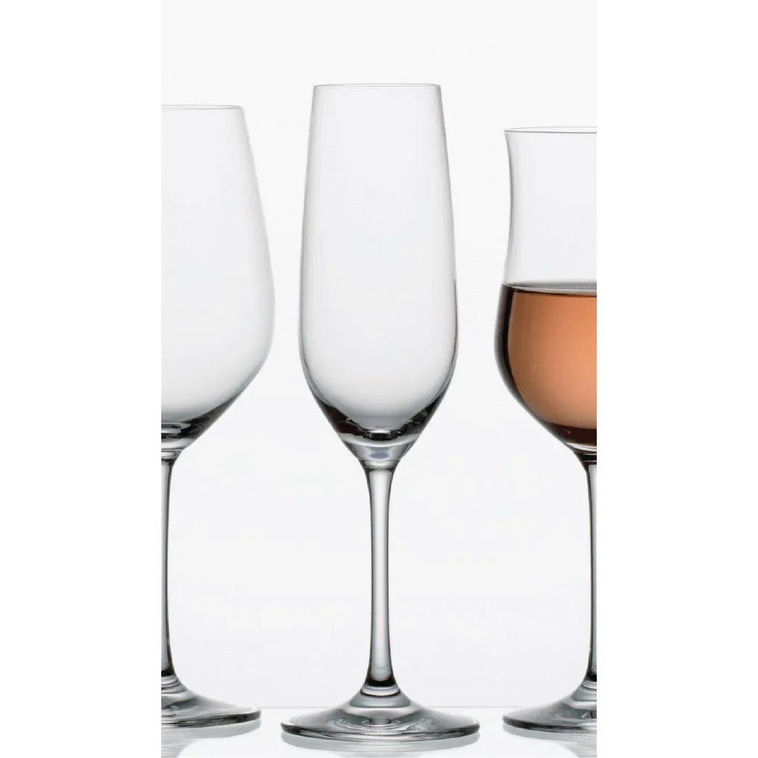 CC689 Schott Zwiesel Vina Crystal Champagne Flutes 227ml (Pack of 6) - JD Catering Equipment Solutions Ltd